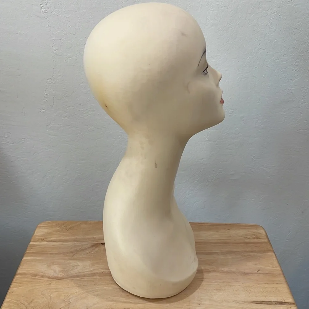 COPY - 53. Mannequin Head Plastic Display for Wigs Hats Sunglasses Jewelry - Picture 4 of 8